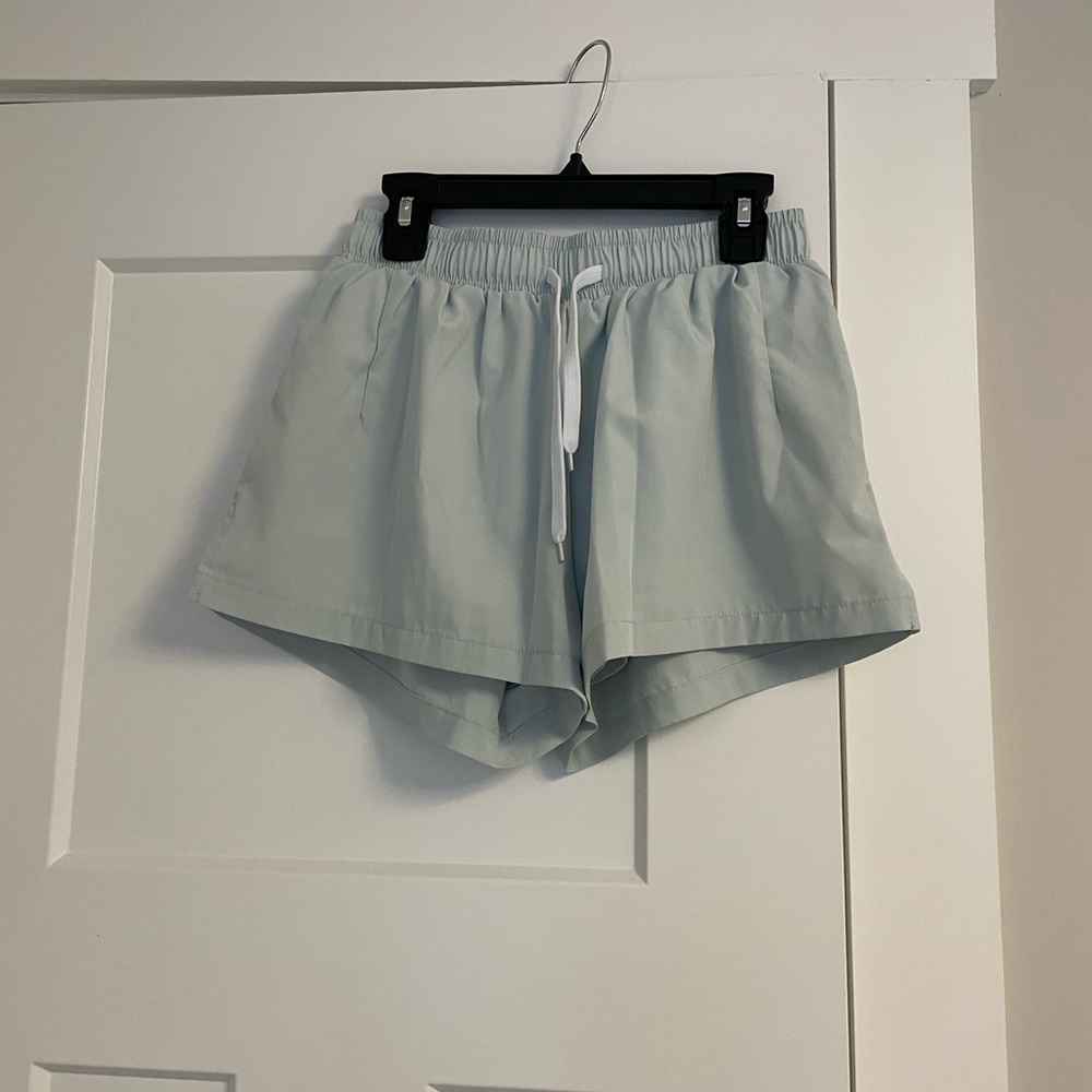 Shein light green/blue athletic shorts